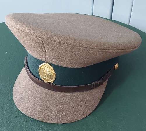 OLD SA Correctional Services Peak Cap -- with metal Cap badge / Gevangenis diens