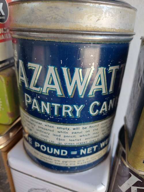 Mazawattee Tin Lot