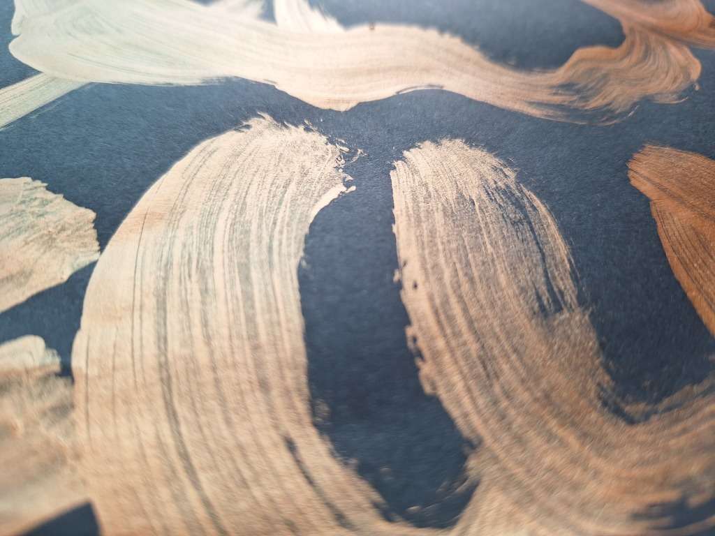 Large Frans Claerhout - Donkey - Bronze acrylic on paper (Signed and dated on back)