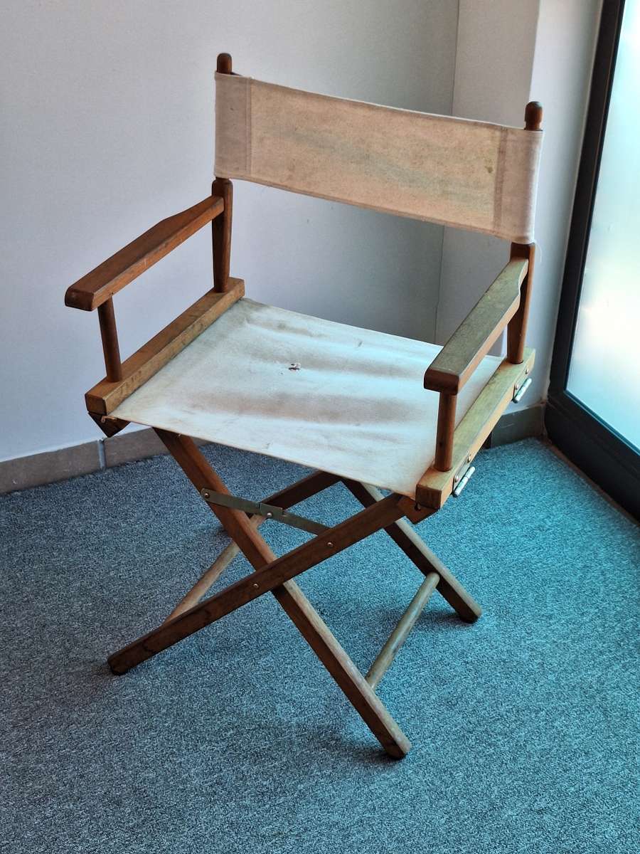 Vintage Foldable Directors Chair