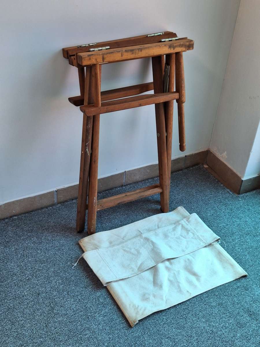 Vintage Foldable Directors Chair