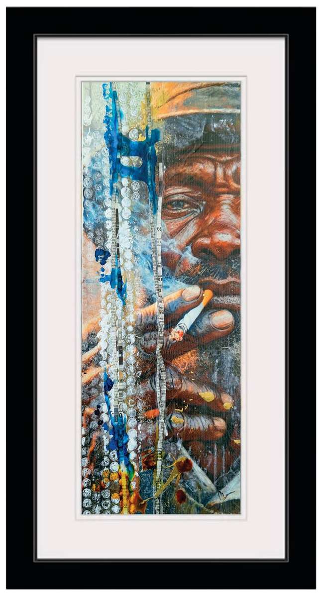 Mixed Media on artist canvas