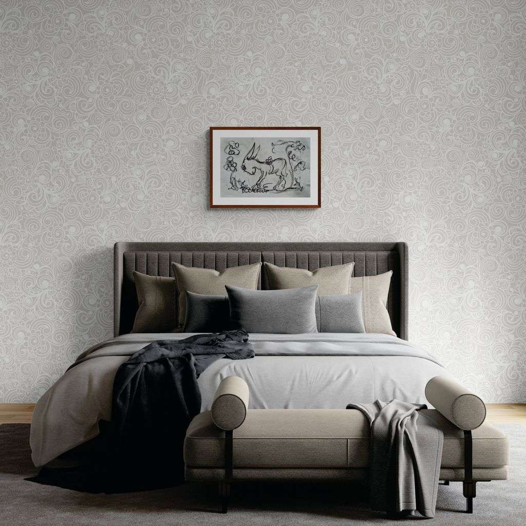 Frans Claerhout - Charcoal Donkey - 60 x 42