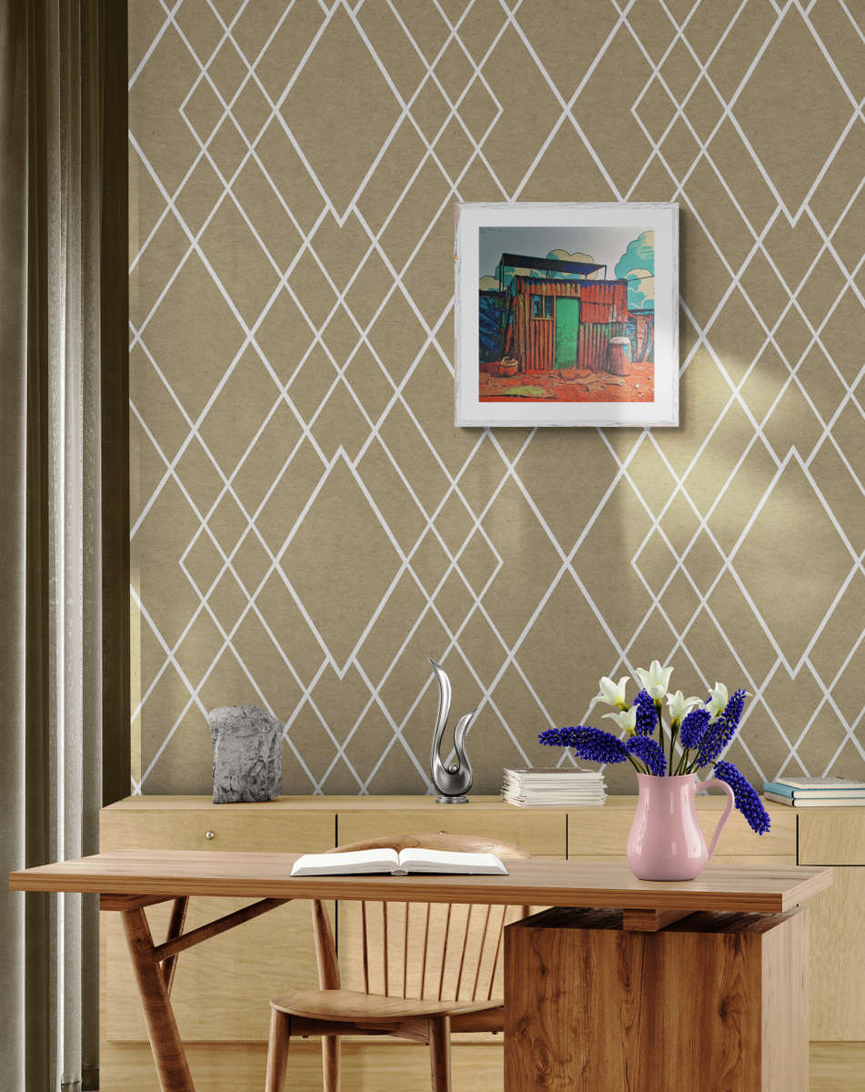 Anna Ibrahim - Home / 50cm x 50cm signed print marked 1/2