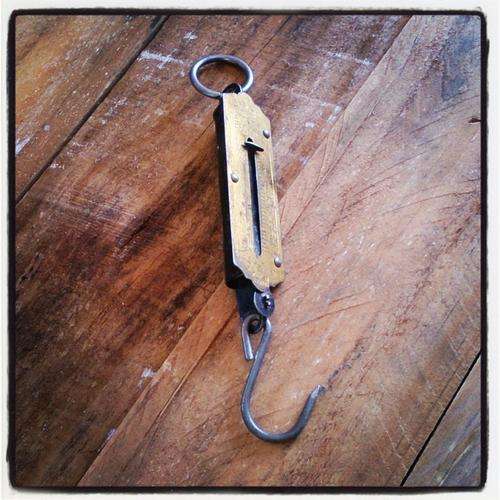 Small Old Lbs Pocket Balance Scale in Working Condition - German made