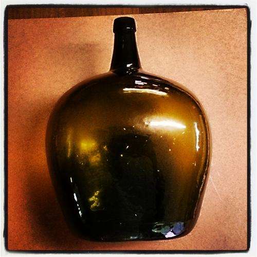 Huge Vintage Glass Bottle!