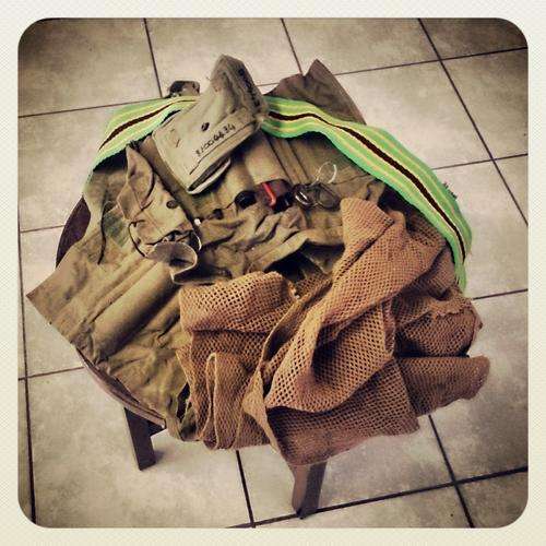 Lot of various SADF kit accessories.