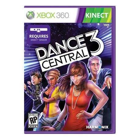 XBOX 360 KINECT + 3 ORIGINAL KINECT GAMES