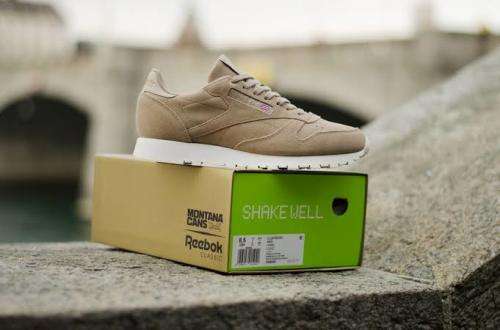 ***REEBOK CLASSIC LEATHER*** (UK 9)Limited Montana Cans Edition