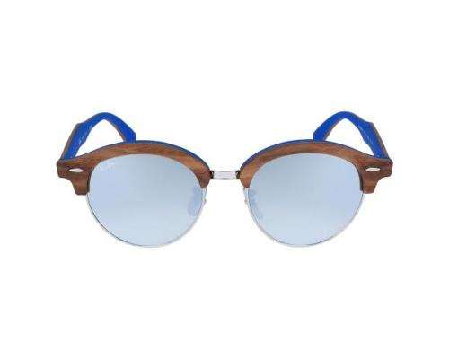 ***Ray Ban** CLUB ROUND WOOD RB 4246-M