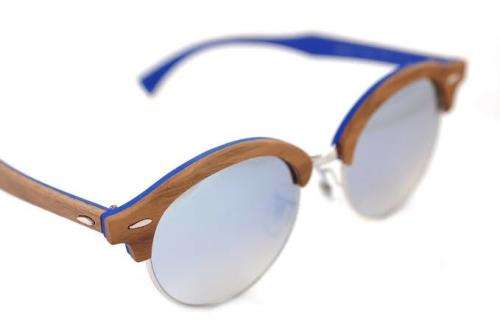 ***Ray Ban** CLUB ROUND WOOD RB 4246-M