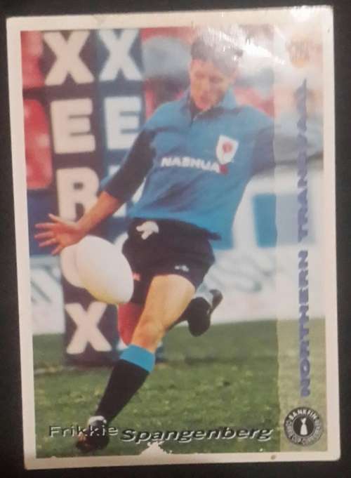 1994 Sports Deck Currie Cup Rugby Trading Cards # 83 Frikkie Spangenberg