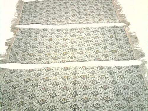 3 Tapestry runners.  Real Vintage. Circa 1945