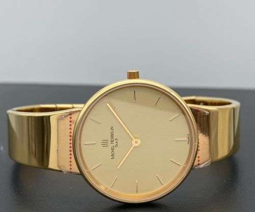 Ladies Michel Herbelin gold toned watch