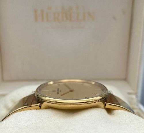 Ladies Michel Herbelin gold toned watch