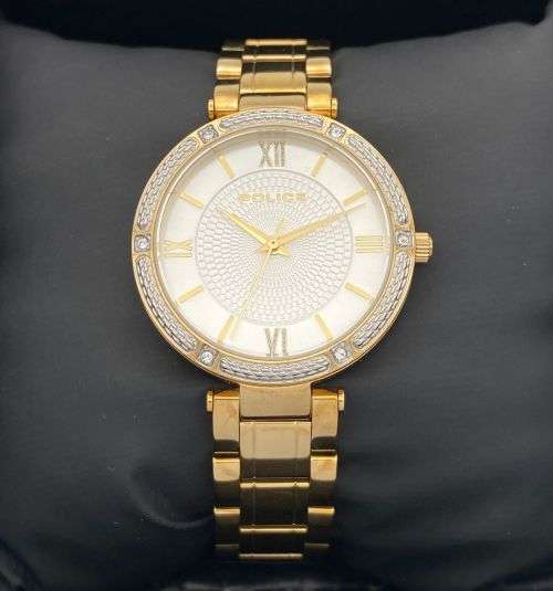 Brand new unworn Police Ladies Chiba Gold toned Watch