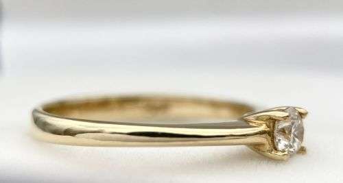 Elegant 0.25ct Diamond solitaire ring