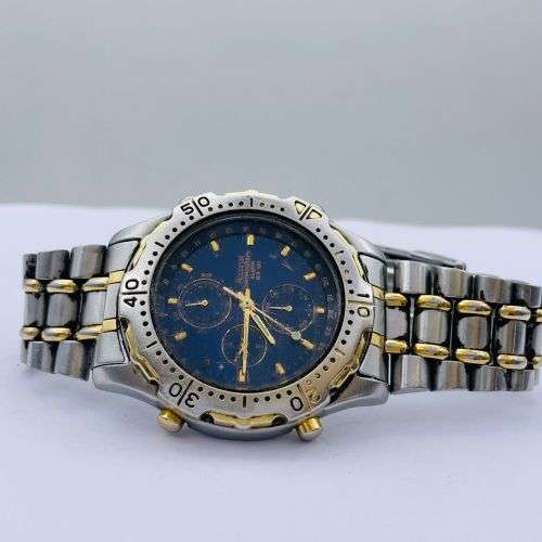 BULOVA Accurist Chronograph Two-Tone Mens Watch