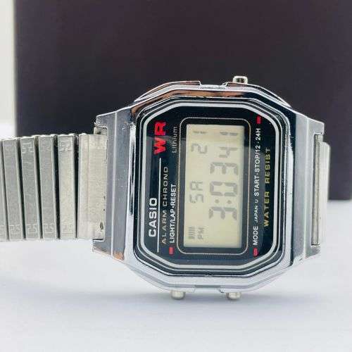 CASIO Alarm Chrono Retro Mens Watch