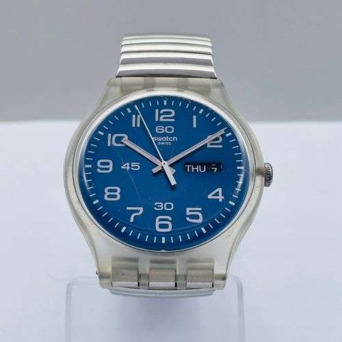 SWATCH Pilots Day-Date Mens Watch