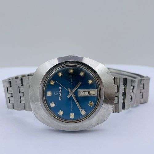 OMAX Automatic 17 Jewels Swiss Day-Date Watch