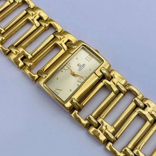 LATAN Gold Links Ladies Watch