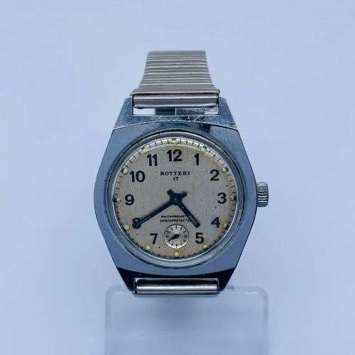 ROTTERY 17 Jewels Swiss Mens Watch