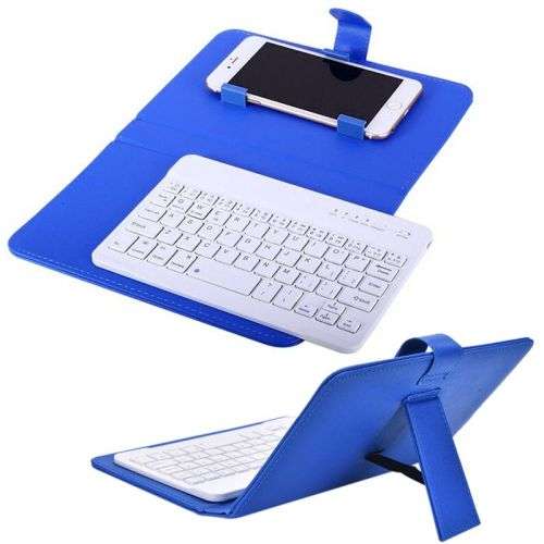 PU Cell Phone Cover Wireless Keyboard
