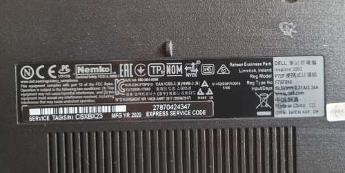 Dell Inspiron 3593 i5 10th gen with Box Free Backpack