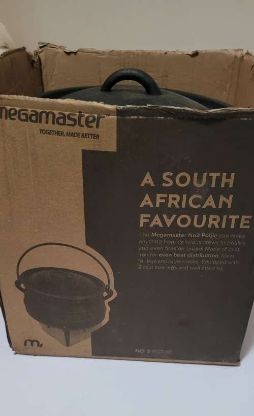 Megamaster Nr3 Potjie Cast iron