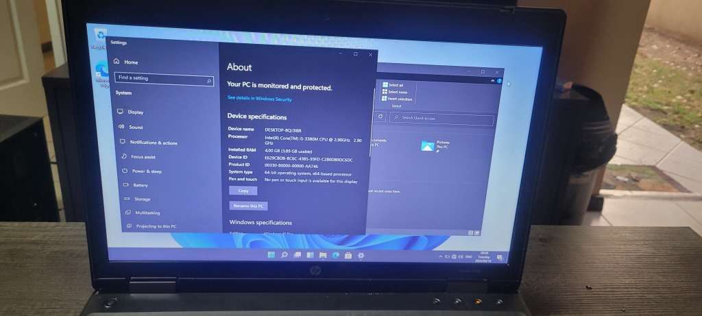 HP Probook 6570B i5 Win 11