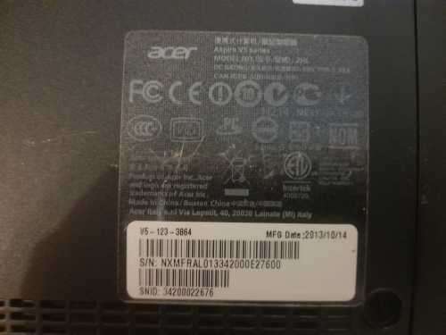 Acer Aspire V5 Laptop