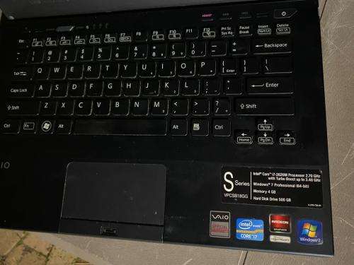 Sony Vaio Core i7 Laptop PCG