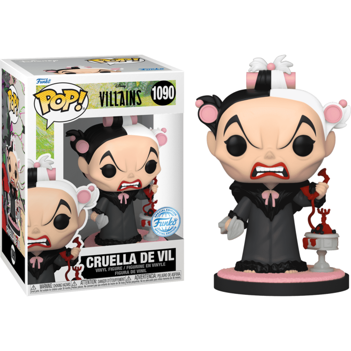 FUNKO POP! Disney - Villains - Cruella de Vil Excl SE