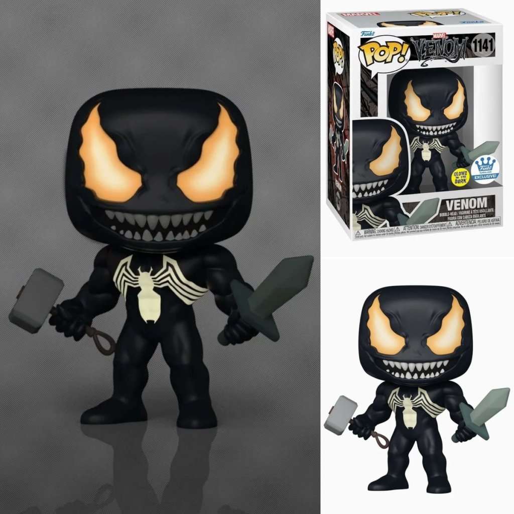 FUNKO POP! Marvel - Venom Glow in the Dark Funko Shop Excl