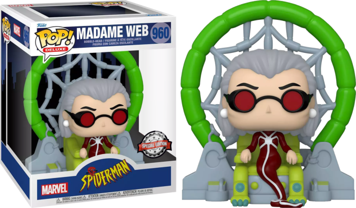 FUNKO POP! Marvel - Spiderman - Madame Web Deluxe Excl SE