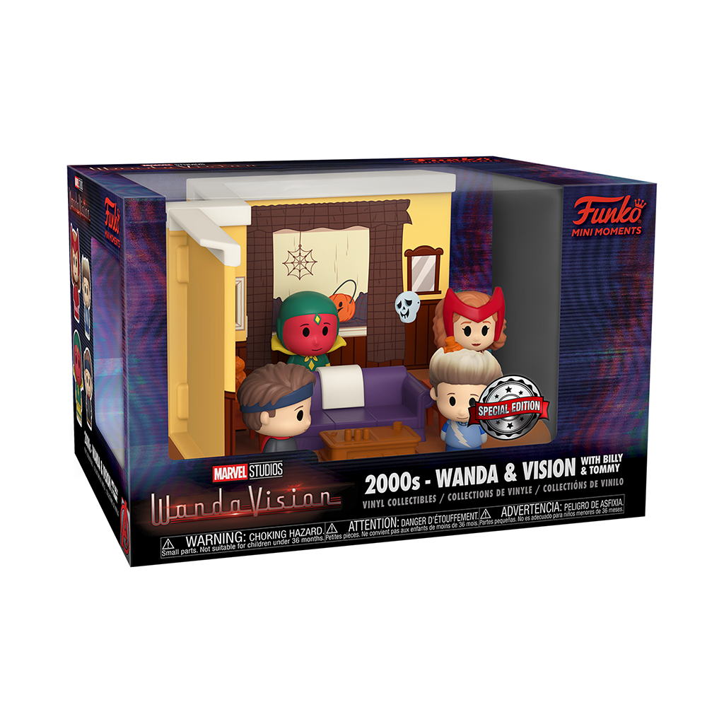FUNKO POP! Marvel - Wandavision - 2000s Wanda & Vision Mini Moments