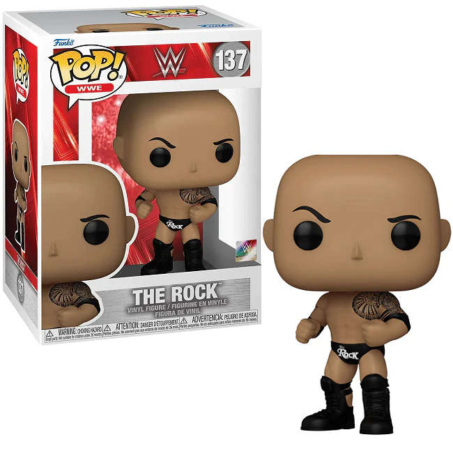 FUNKO POP! WWE - The Rock #137