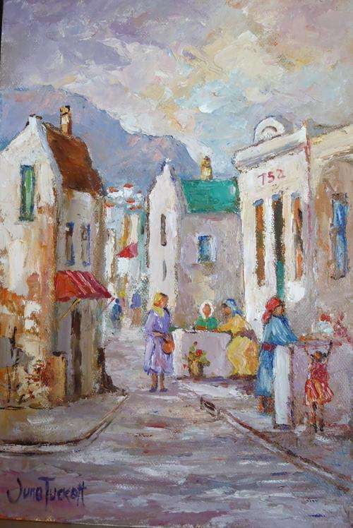 District Six Malay Quarter ***JUNE TUCKETT*** 22 x 30 cm