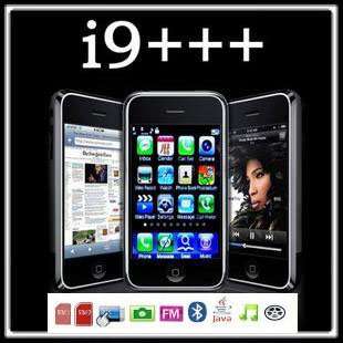 New I9+++ Dual SIM Dual Standby Touch Screen Unlocked JAVA Bluetooth Cellphone Phone