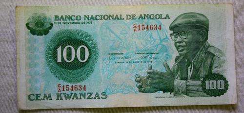 100 Kwanzas From Angola