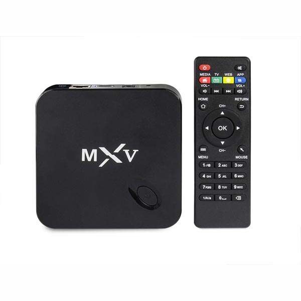 MXV Quad Core S805 1GB/8GB Cortex 1.5GHZ Android 4.4 XBMC WIFI Bluetooth H.265 Android TV Box Mini S