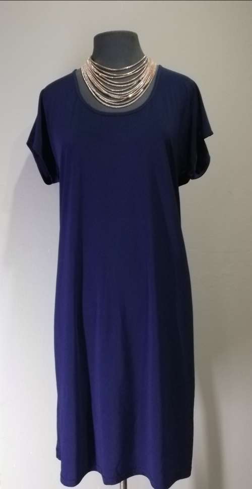 LADIES FORMAL DRESS - Navy Blue / SIZE 46-48 (XXL)