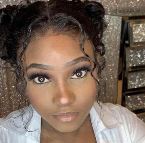 Human Hair Investment WIG / 200% Double Volume / Brazilian 370 Water Wave Lace Front - BROWN 14`