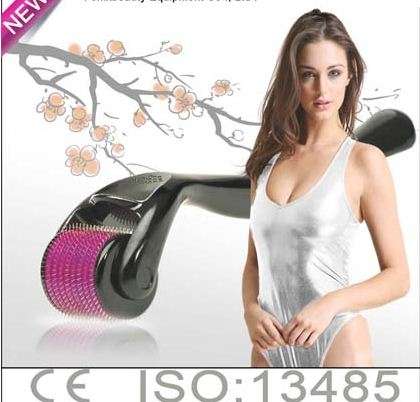 DERMA ROLLER - MICRO NEELDE FACE SKIN ROLLER THERAPY SYSTEM -1.0mm