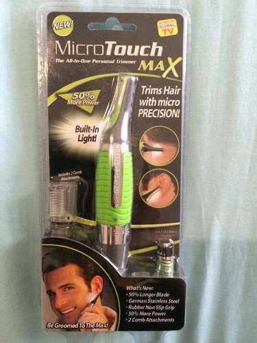 AS SEEN ON TV - GLOMAIL - MICRO TOUCH MAX ALL IN 1 PERSONAL TRIMMER FOR MEN