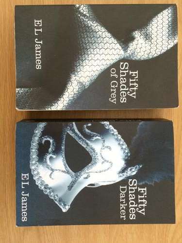 FIFTY SHADES OF GREY (1) and FIFTY SHADES DARKER (2) - BOTH NOVELS IN ONE AUCTION