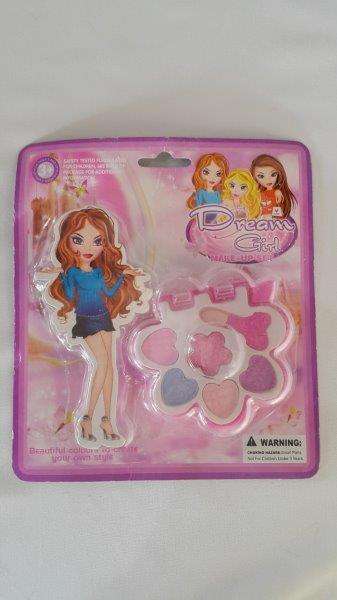 10 x Little girls dress up heals and 10 x play make up sets / R300.00 for all 20 Items