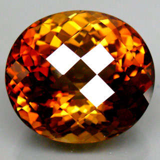 28.13ct Natural Imperial Topaz -  VVS, G.I.S.A Certified, Value : R40615