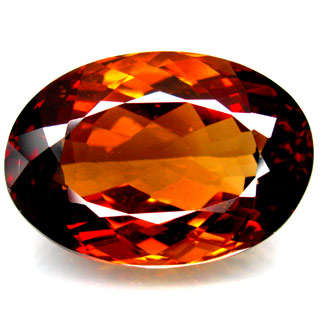 42.36ct Natural Imperial Topaz -  VVS, G.I.S.A Certified, Value : R45310